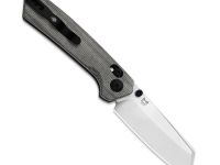 Складной нож Kizer Madrac, сталь Nitro-V, рукоять микарта, серый
