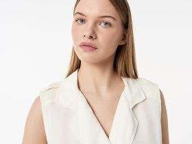 Женское платье Lacoste из смеси льна