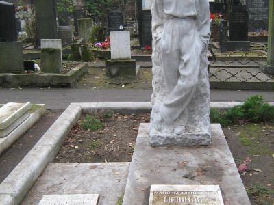 Надгробие М.А.Пешкова