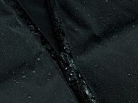 Утеплённая куртка с капюшоном и бесшовной стёжкой, Черный