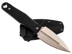 Тактический нож Daggerr Combat, сталь 8Cr14MoV, рукоять FRN, черный