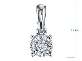 Подвеска из серебра э0612пд10153800