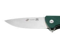 Нож складной Stinger 128 мм, сталь D2, рукоять G10, изумрудный