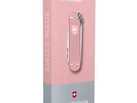 Нож перочинный Victorinox Alox Classic SD Colors, Cotton Candy, светло-розовый алюминий, 5 функций, 58 мм