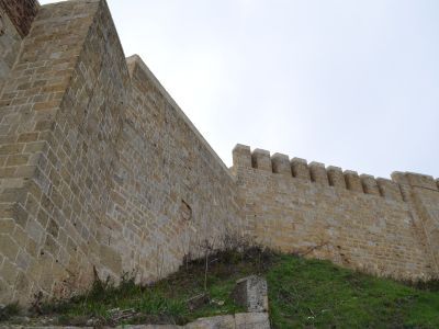 Прясло стены между башней № 13 и башней № 14