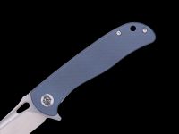 Складной нож Dr.Tech W3898GBL, сталь D2, рукоять G10, синий