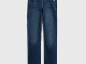 Базовые прямые джинсы, Синий