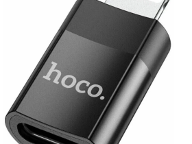 Переходник Hoco UA17 Lightning/USB 2.0 (черный)