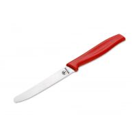 Кухонный нож Boker Sandwich Knife Red 105 мм, нержавеющая сталь, рукоять ABS-пластик, красный
