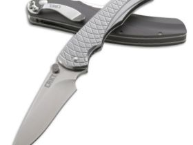 Полуавтоматический складной нож Cobia, CRKT 7040, сталь 1. 4116 (X50CrMoV 15), рукоять нержавеющая сталь