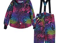 Комплект текстильный с полиуретановым покрытием для девочек: куртка, брюки