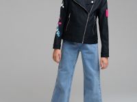 Куртка кожаная для девочек