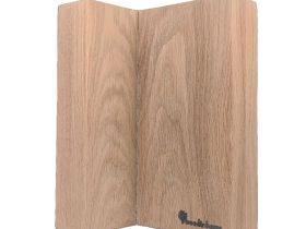 Подставка настольная магнитная для 8 ножей Woodinhome KS009SOW, дуб