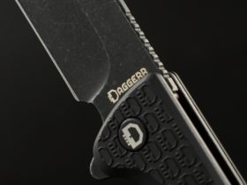 Складной нож Daggerr Toothpick All Black, сталь 8Cr14MoV, рукоять FRN