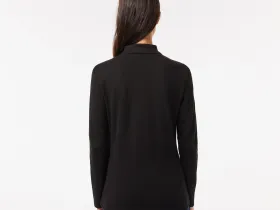 Женское поло Lacoste приталенного кроя из эластичного хлопка