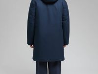 Длинный пуховик с натуральным пухом