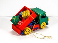 Игрушка деревянная "IDH Center" Грузовичок 6029