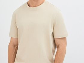 Базовая футболка, Бежевый