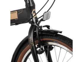 Складной велосипед Novatrack Vortex 20, год 2024, цвет Белый