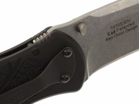 Полуавтоматический складной нож Kershaw Blur, сталь S30V, рукоять алюминий/Trac-Tec