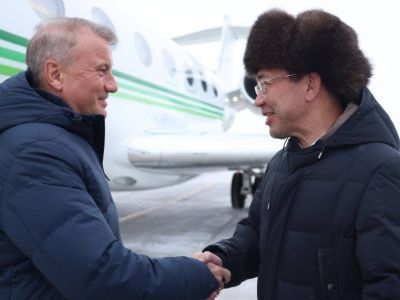В Якутию с рабочим визитом прибыл председатель правления Сбербанка Герман Греф