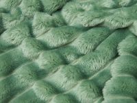 Плед Soft strip, нефрит