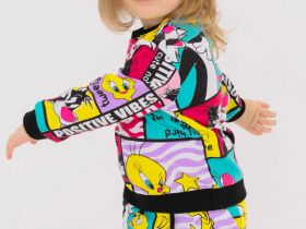 Толстовка детская трикотажная для девочек