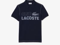 Мужское поло Lacoste из органического хлопка