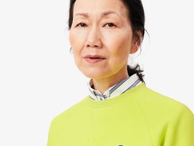 Женский свитшот Lacoste стандартного кроя из хлопка