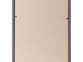 Рамка пластиковая OfficeSpace 21*30 см, №5, матовое серебро