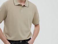 Поло из хлопка свободного кроя