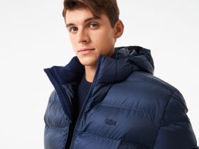 Мужская куртка Lacoste Hooded Quilted