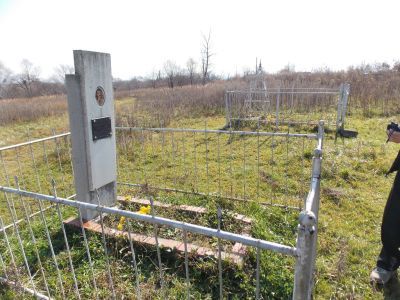 Могила партизана, председателя волостного Совета крестьянских депутатов – Ивана Харитоновича Черепенько