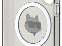 Чехол Karl Lagerfeld NFT Choupette MagSafe для Galaxy S25 Ultra черный