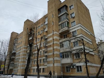 Жилой дом, 1928 г. архитекторы Н.Н.Травин, Б.Н.Блохин, В.И.Бибиков