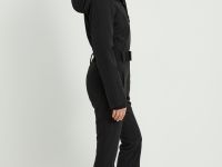 Горнолыжный комбинезон с капюшоном приталенного силуэта