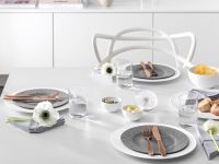 Villeroy & Boch Тарелка для завтрака 22 см, серая Manufacture Rock Granit Villeroy & Boch