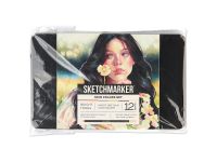 Набор карандашей цветные Sketchmarker "Оттенки кожи", 12 цветов, жестяной пенал
