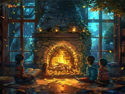 Сказки у камина. Волшебные  истории Андерсена