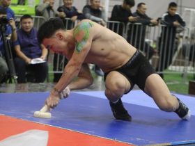 Фоторепортаж. Лучшие моменты первого отборочного турнира на Игры Дыгына