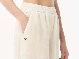 Женские брюки Lacoste свободного кроя из смеси льна