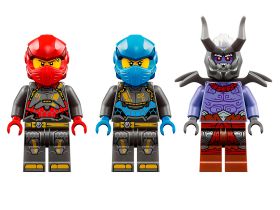 Ninjago 71870 Конструктор Механические Титаны-Близнецы