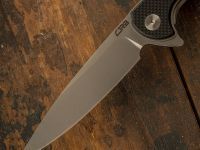 Складной нож CJRB Briar, сталь D2, рукоять G10, Black