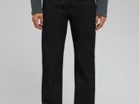 Утепленные джинсы straight fit мужские