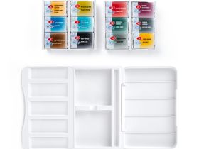 Набор акварели Белые Ночи "Русские сказки", 12 шт х 2,5 мл, пластик