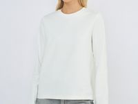 Базовый лонгслив, Белый