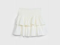 Юбка мини для девочек, Белый