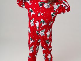 Пижама-комбинезон трикотажная унисекс для детей