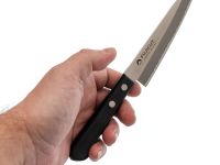 Набор из 3-х кухонных ножей Tojiro Fuji Cutlery TJ-GIFTSET-B, сталь Mo-V, рукоять дерево, черный
