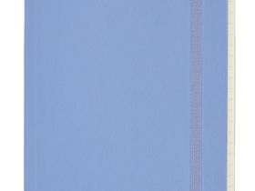 Записная книжка в линейку Moleskine "Classic Soft" Large 13х21 см 192 стр., обложка мягкая голубая г